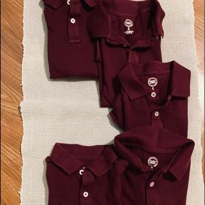 Maroon size Medium polo shirt